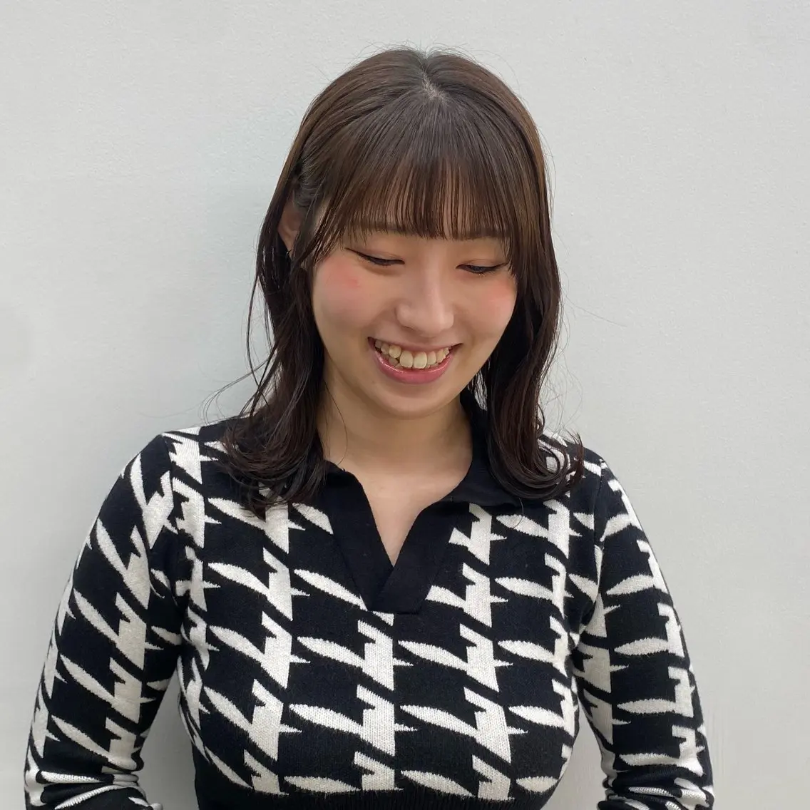 ミディアム カラー カット ヘアカラー トリートメント noa/ 渋谷のヘアスタイル