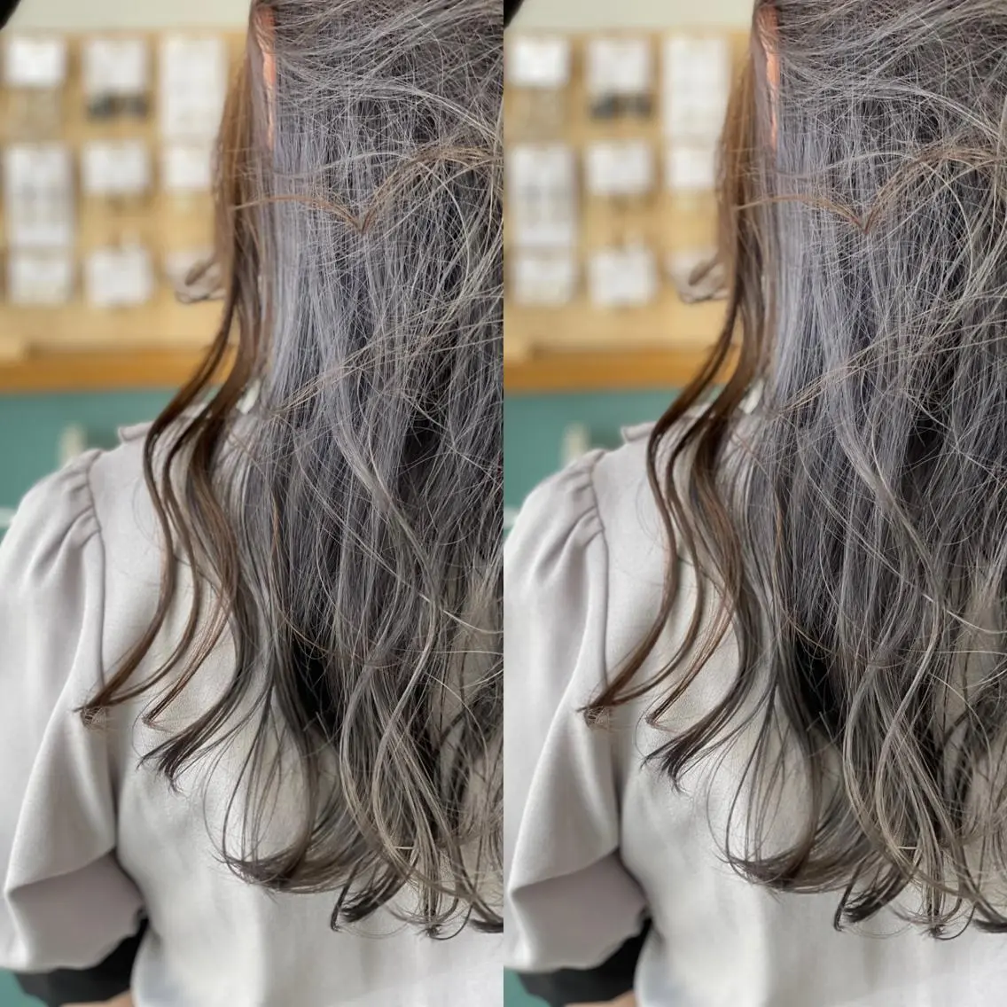 ロング カラー Snaly カラー特化ページのヘアスタイル