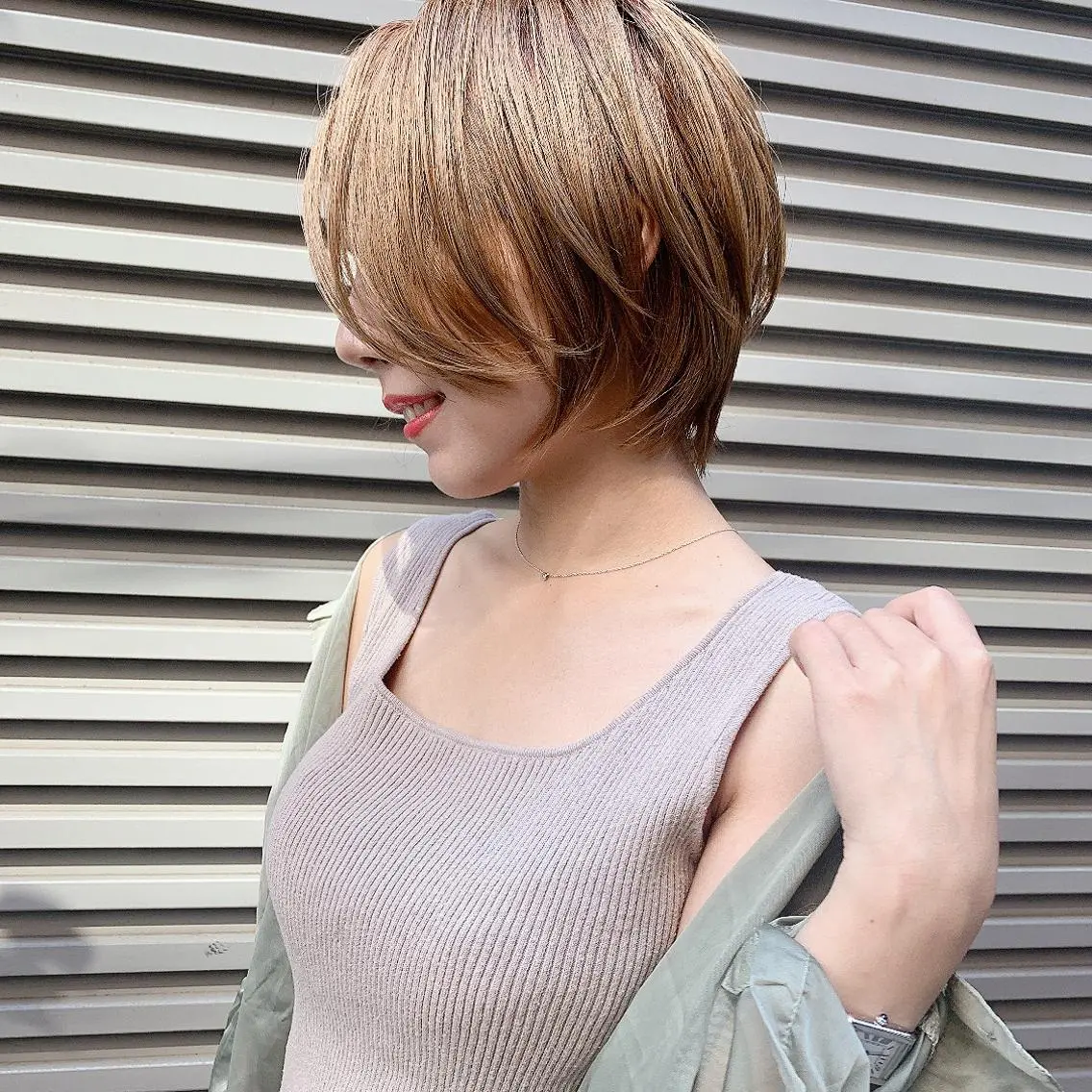 ショート ショート特化美容師 大阪京橋　大本　渉のヘアスタイル