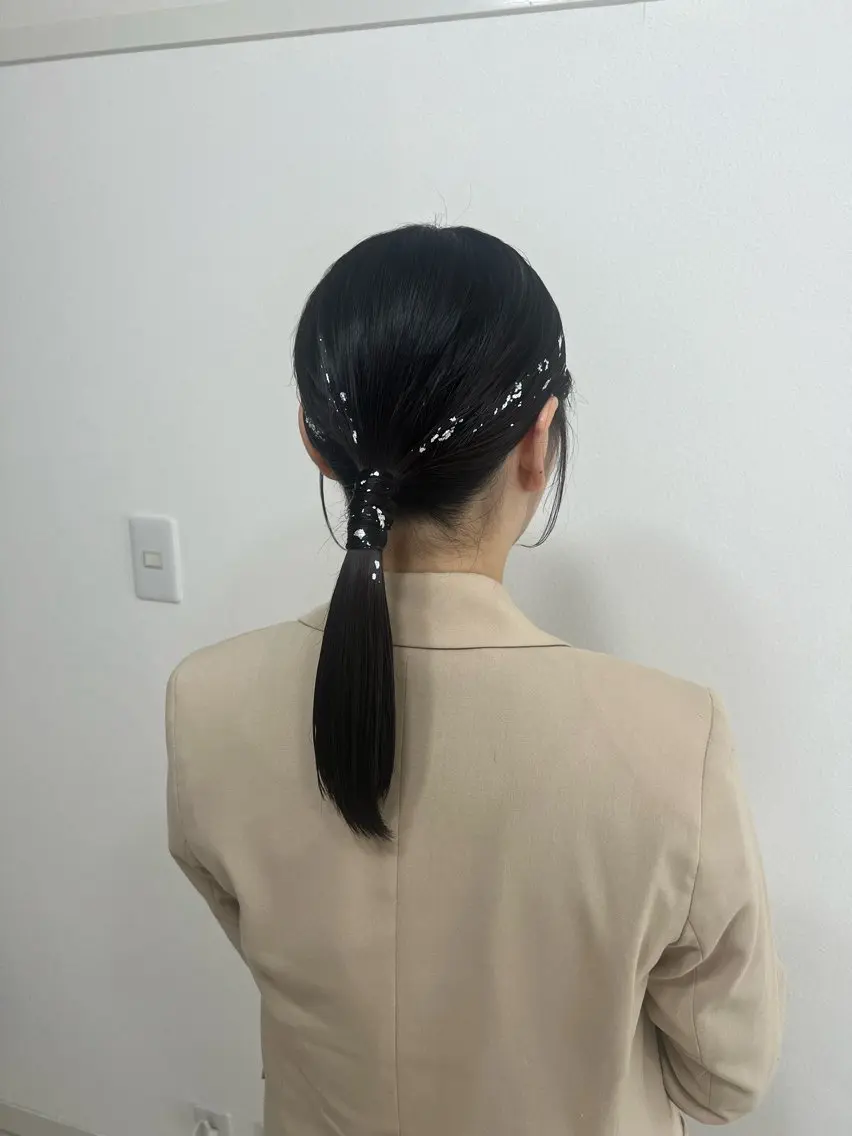 ロング ヘアアレンジ 大羅 海比のヘアスタイル