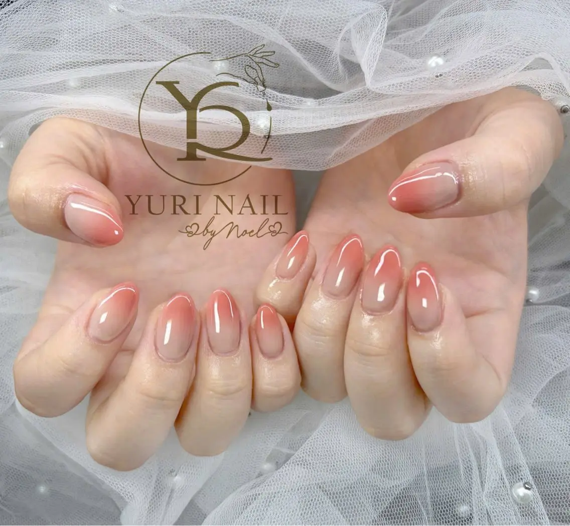 ネイル チークネイル フットネイル フレンチネイル グラデーション キラキラネイル ハンドネイル フットネイル ハンドケア YURI Nail Funabashiのネイルデザイン