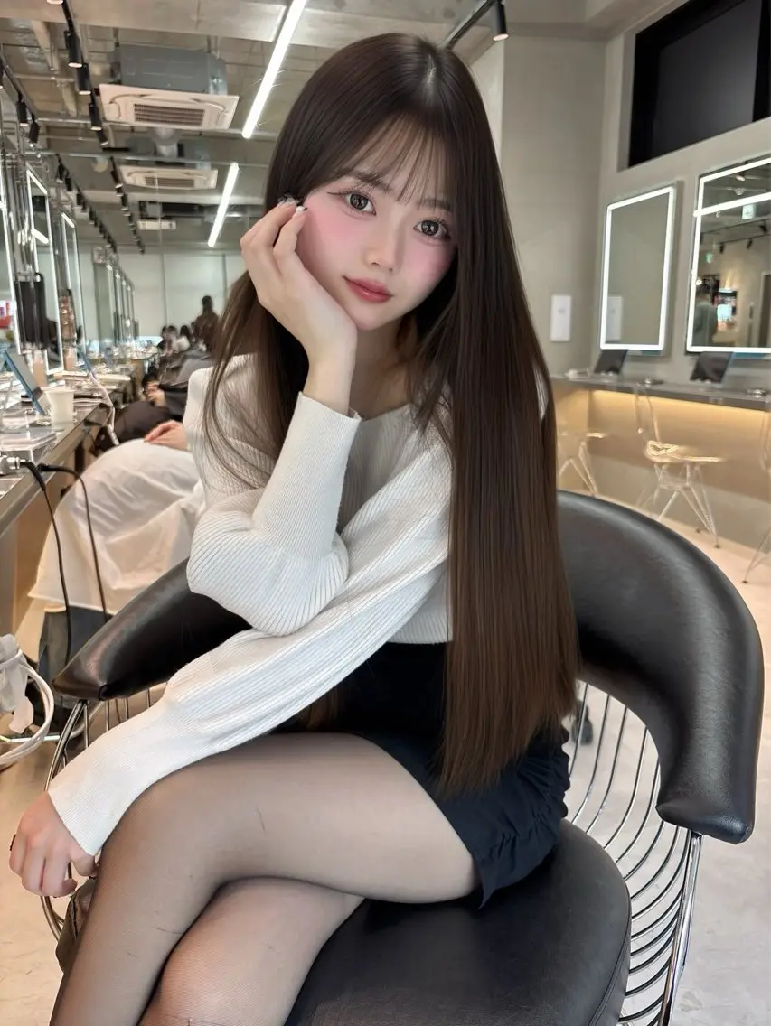 ロング カラー パーマ ヘアアレンジ 【博多髪質改善】 吉村 清志のヘアスタイル
