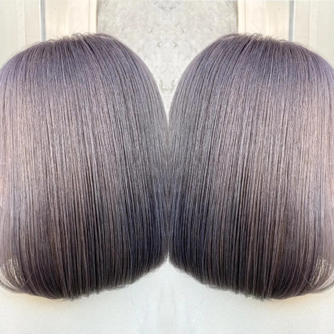 セミロング カラー パーマ ヘアアレンジ アッシュ バレイヤージュ ベージュカラー ブリーチ 透明感カラー 👑指名率No.1 👑坂口飛翔のヘアスタイル
