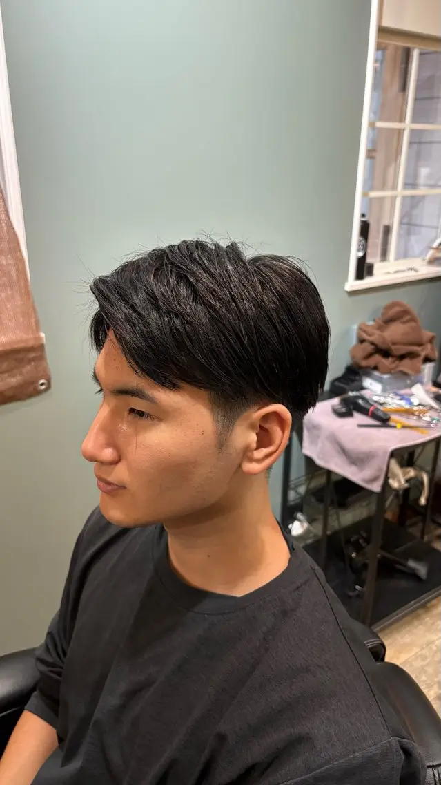 ショート メンズ 木名瀬 海星のヘアスタイル