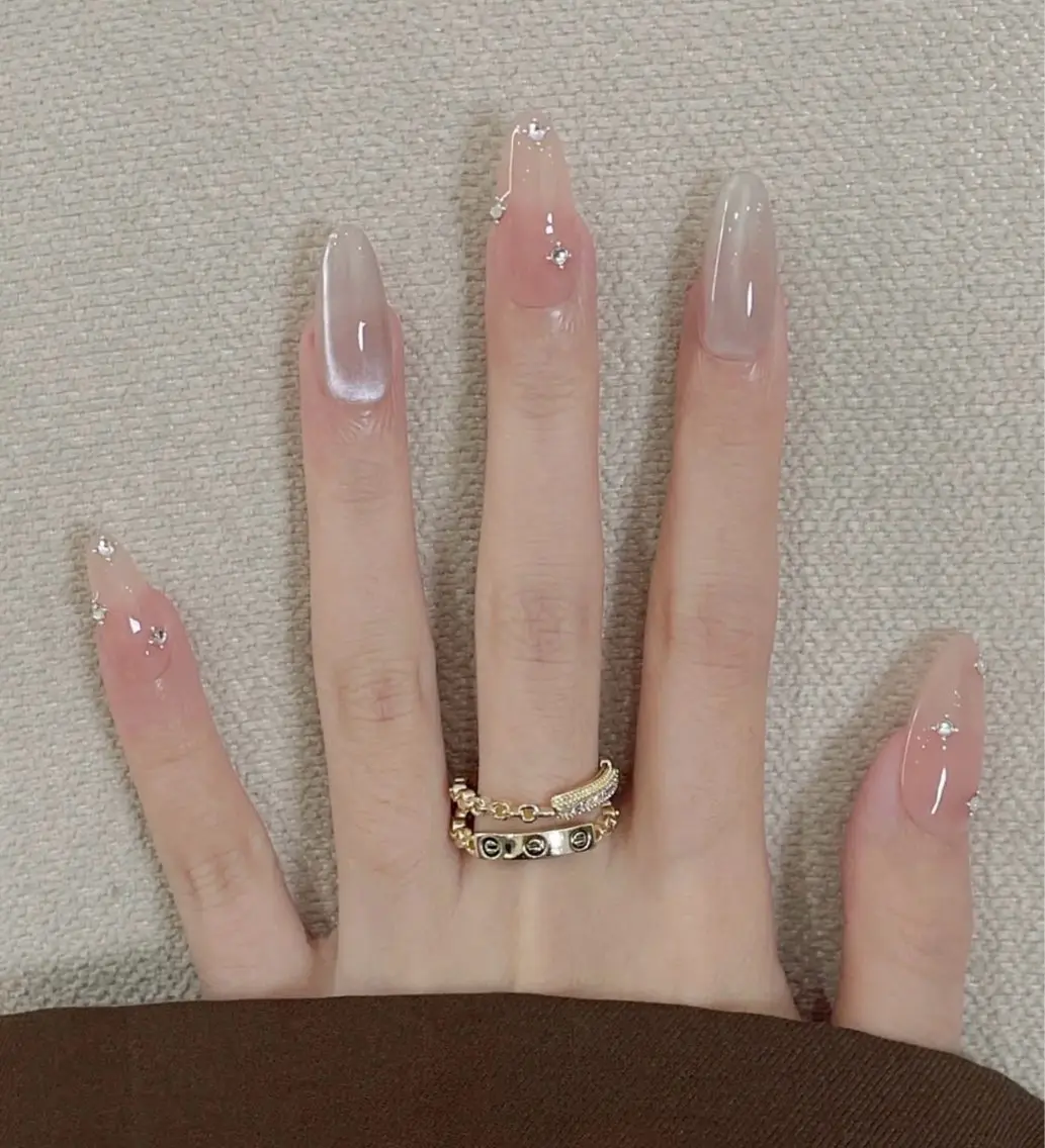 ネイル 韓国ネイル 持ち込み ニュアンスネイル ネイルチップ ハンドネイル TABI ANA.CHUOのネイルデザイン