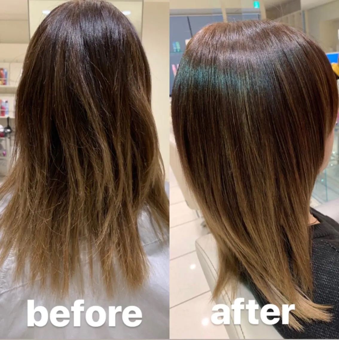 ミディアム カラー パーマ ヘアアレンジ メンズ キッズ ネイル マツエク・マツパ ミディアムパーマ メンズパーマ 縮毛矯正 トリートメント 酸熱トリートメント EnBlesS西宮 マンツーマン神道有基のヘアスタイル