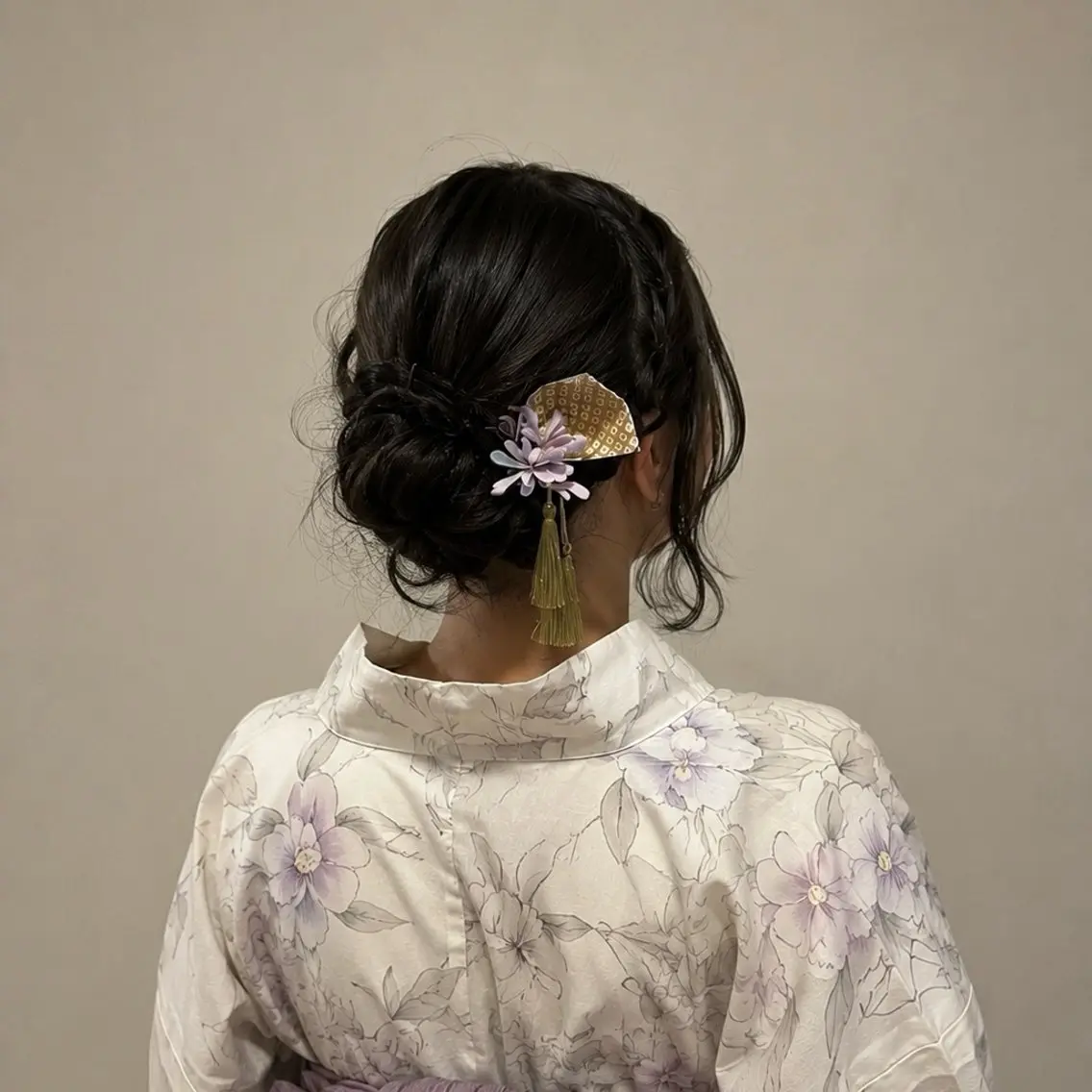 【8月限定🌻🫧】君に捧げたい✨浴衣ヘアアレンジ🎐🩵ྀིの写真