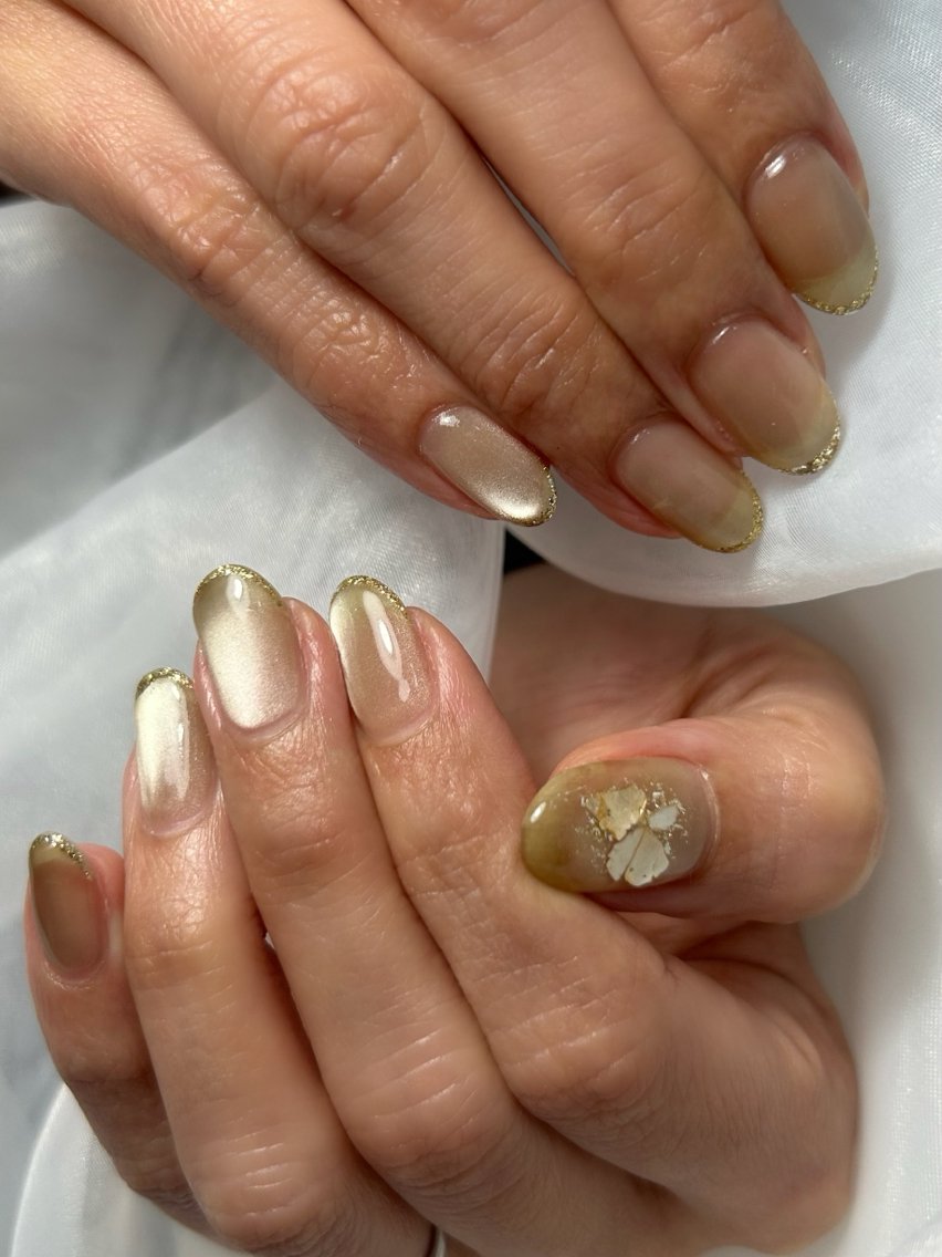 ネイル マグネットネイル ハンドネイル Lana Nailのネイルデザイン