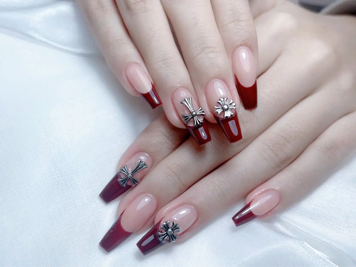 ネイル ハンドネイル M🌷nail 長さだし専門店のネイルデザイン