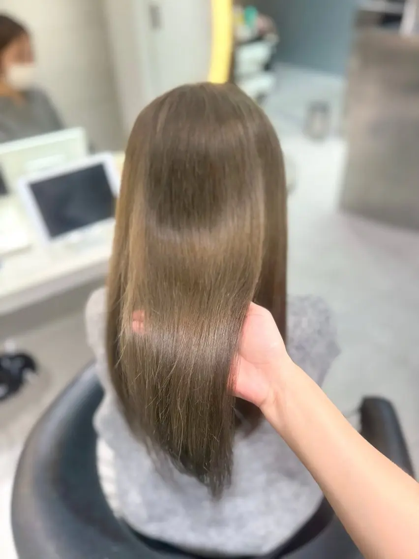 セミロング ハルナ / 韓国ヘア♪のヘアスタイル