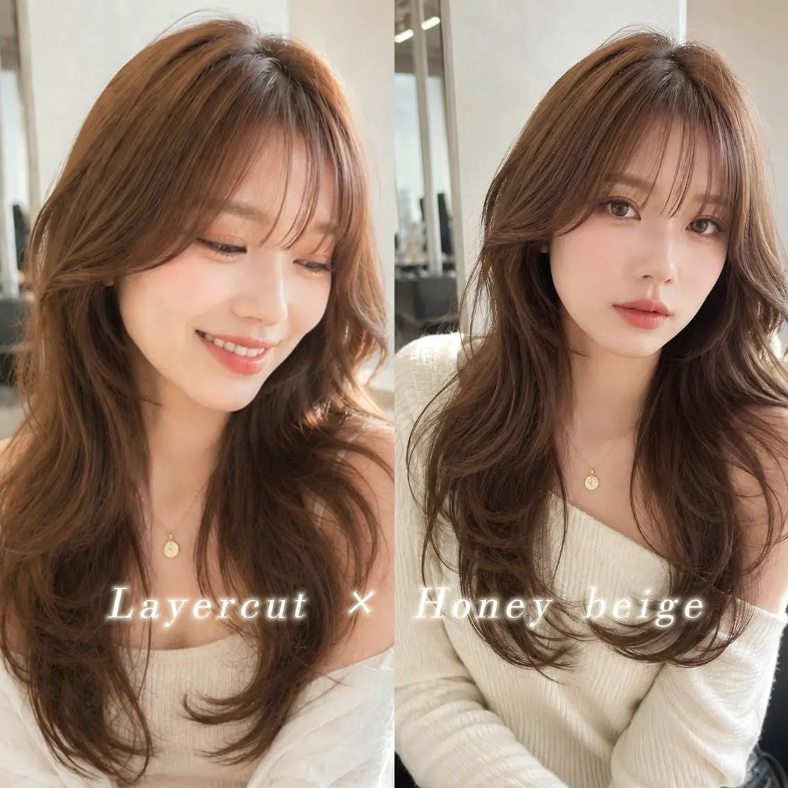 ロング カラー カット ヘアカラー 透明感カラー×顔周り mizuki🫧のヘアスタイル