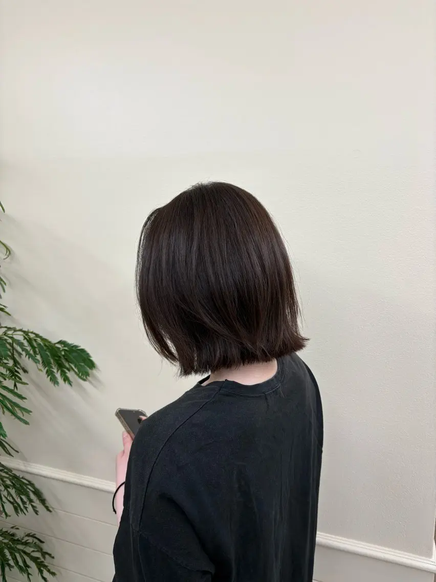 ミディアム カット ヘアカラー トリートメント 池袋/髪質改善 /レイヤー/笠原一唆のヘアスタイル