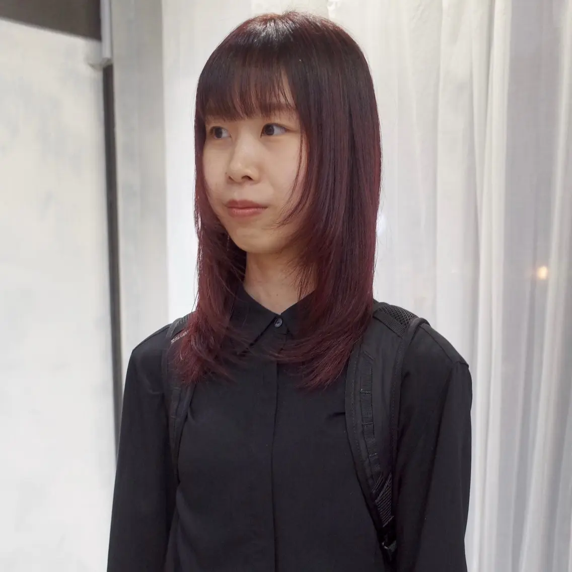 ロング カラーモデル fon▶山田 悠華のヘアスタイル
