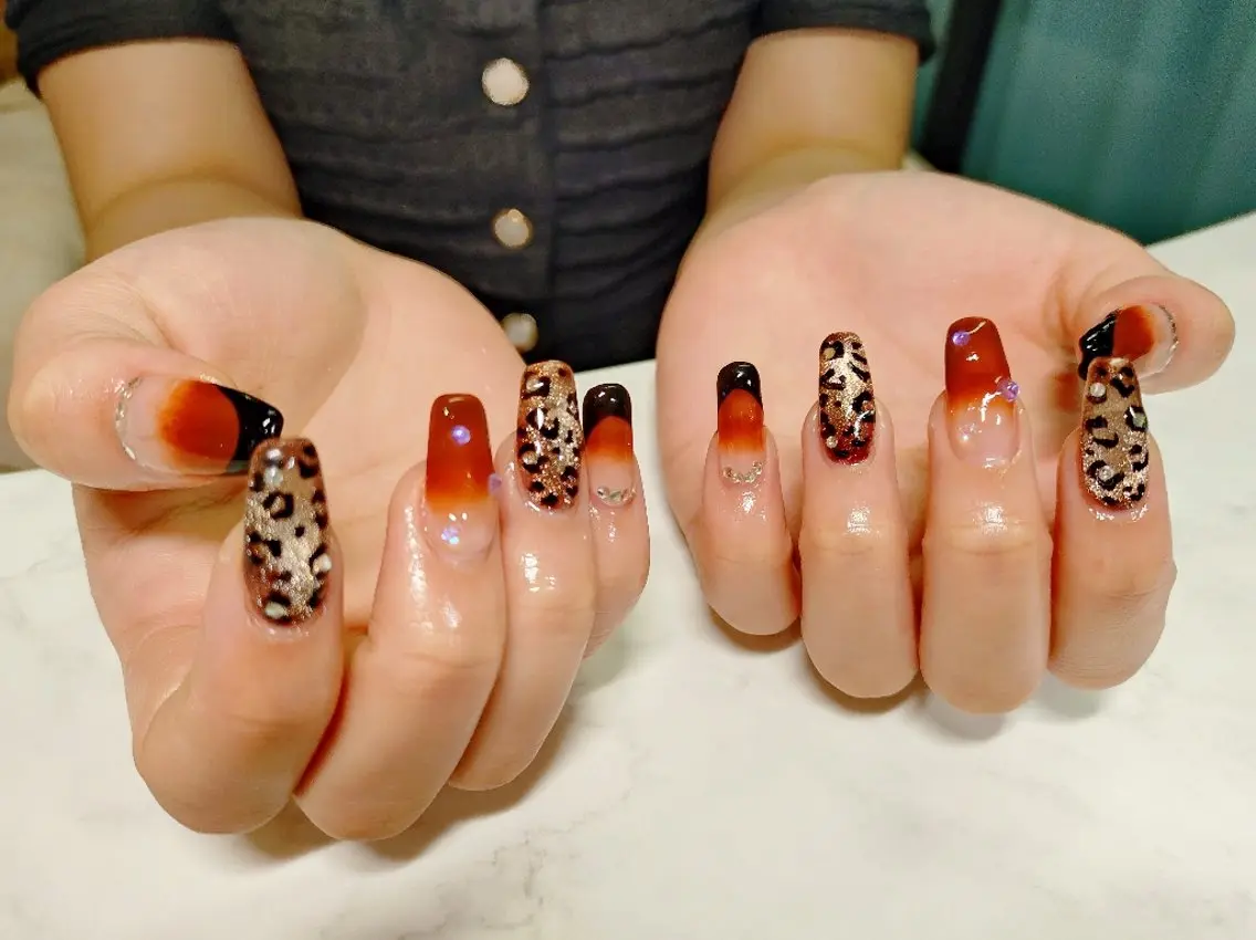 ネイル 長さ出し 持ち込み ハンドネイル SAORI/KAON /nailsalonのネイルデザイン