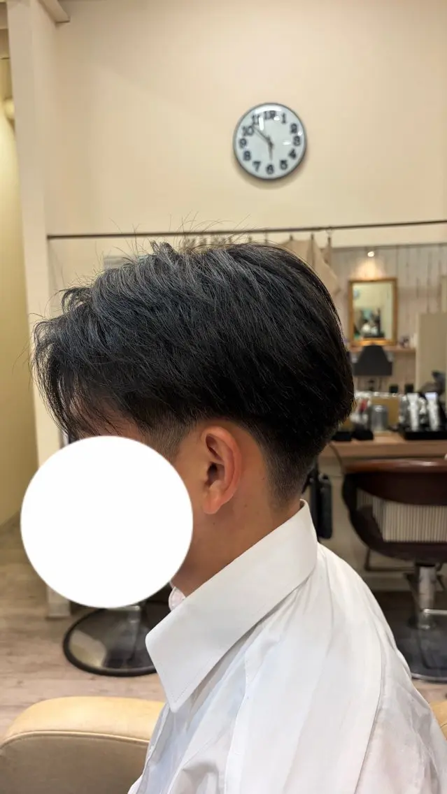メンズ カット ヘッドスパ 黒崎 大地のヘアスタイル