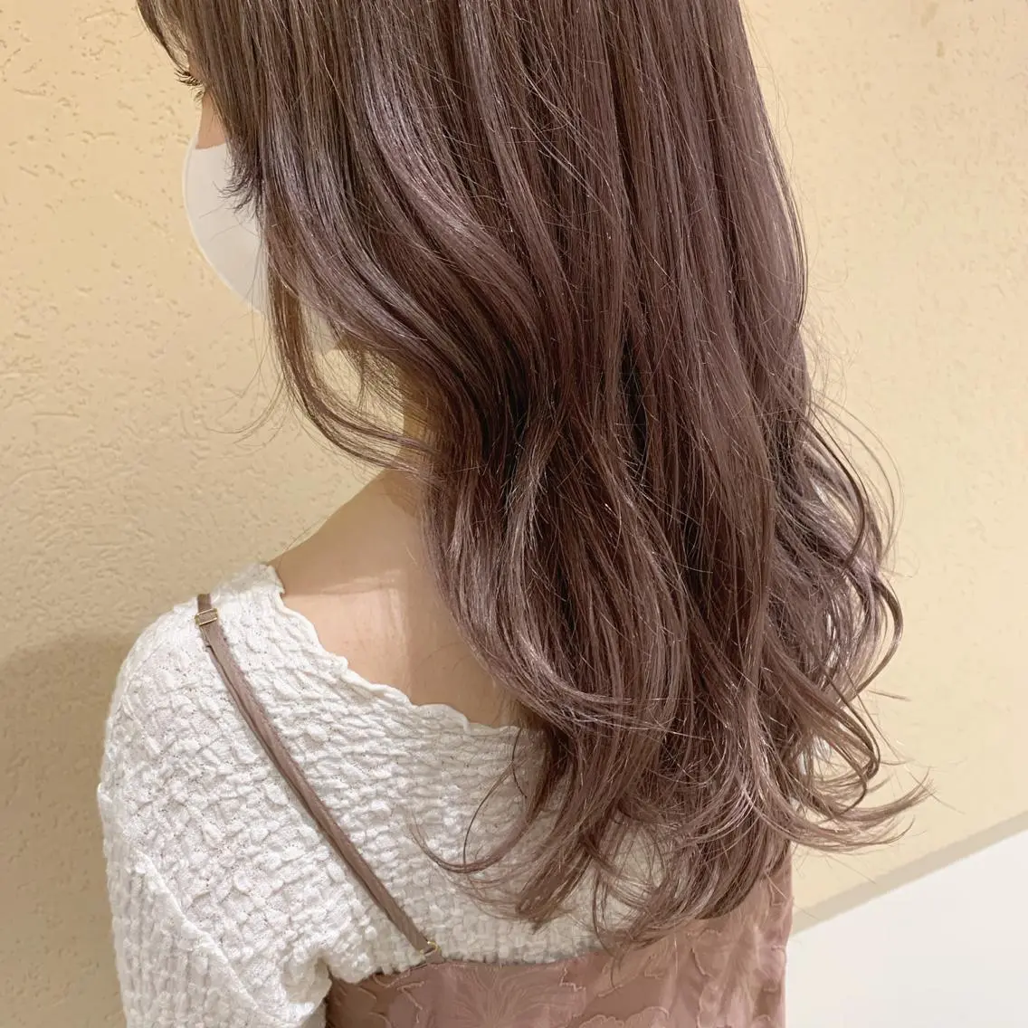 ロング カラー グレージュ ラベンダーカラー ラベンダーグレージュ ラベンダーグレー 𝒢𝒾𝓇𝓁𝓎 ⑅ 𝓎𝓊𝓀𝒶のヘアスタイル