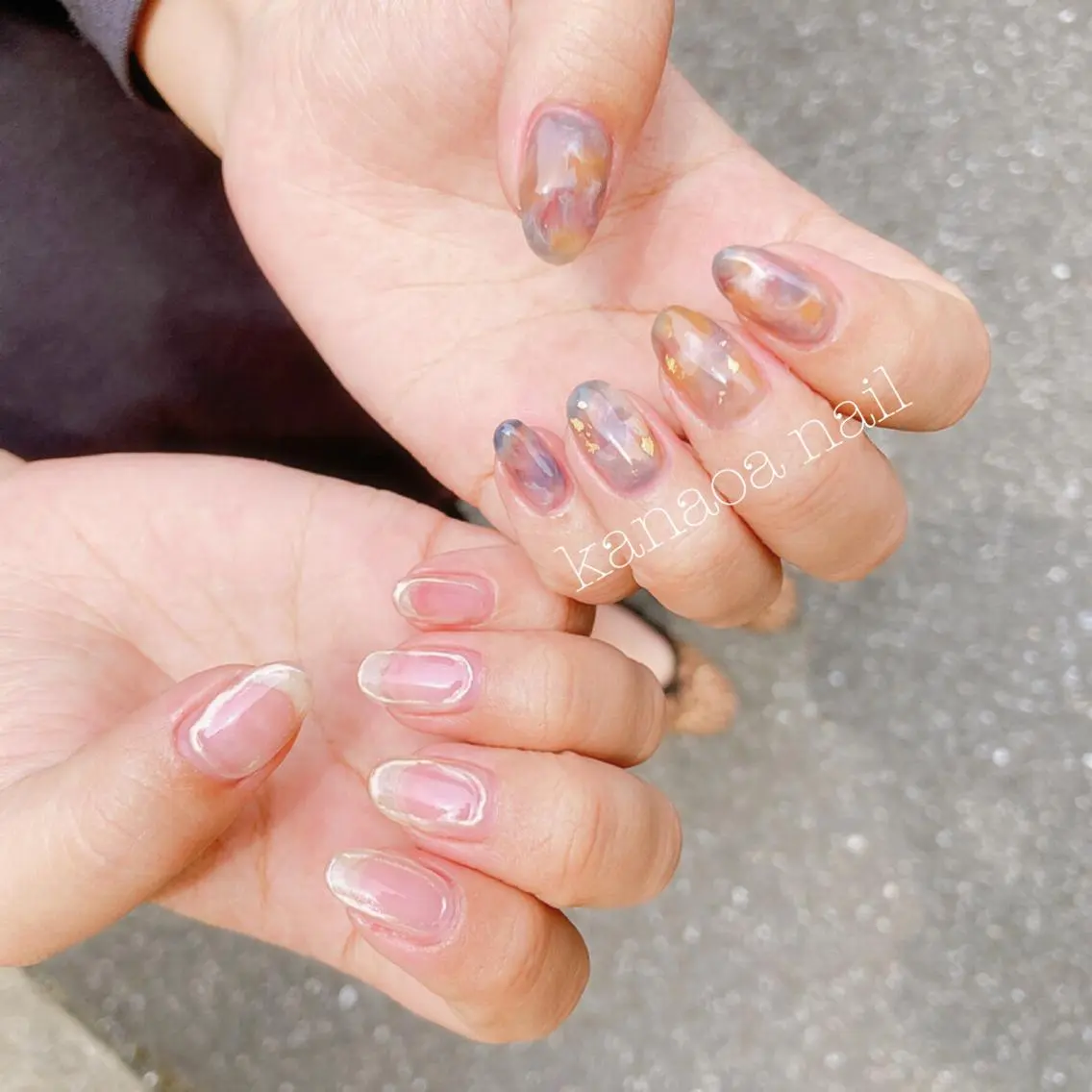 ネイル 地爪育成💅 kanaoanailのネイルデザイン