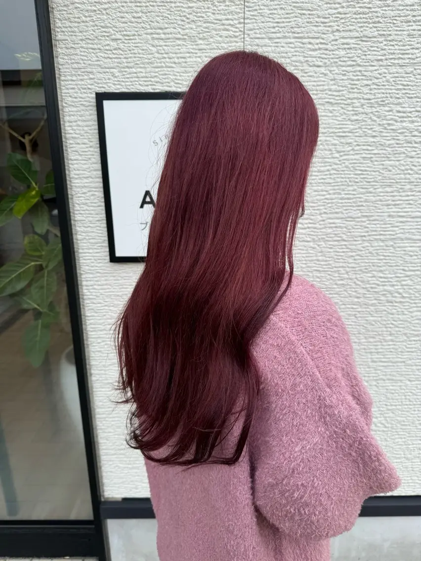 ロング ヘアカラー トリートメント yuimarl切田 はじめ✨のヘアスタイル