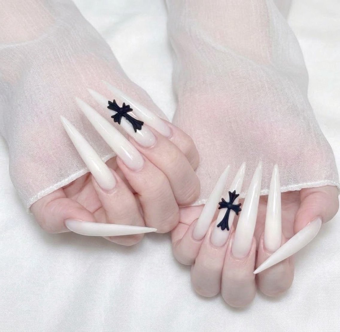 ロング 韓国風ヘア ロング ハンドネイル ハンドケア CHIBI NAIL SALON 船橋のネイルデザイン