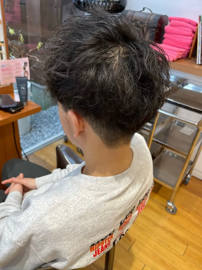 パーマ 🌀rooomen 各務原/龍之介のヘアスタイル