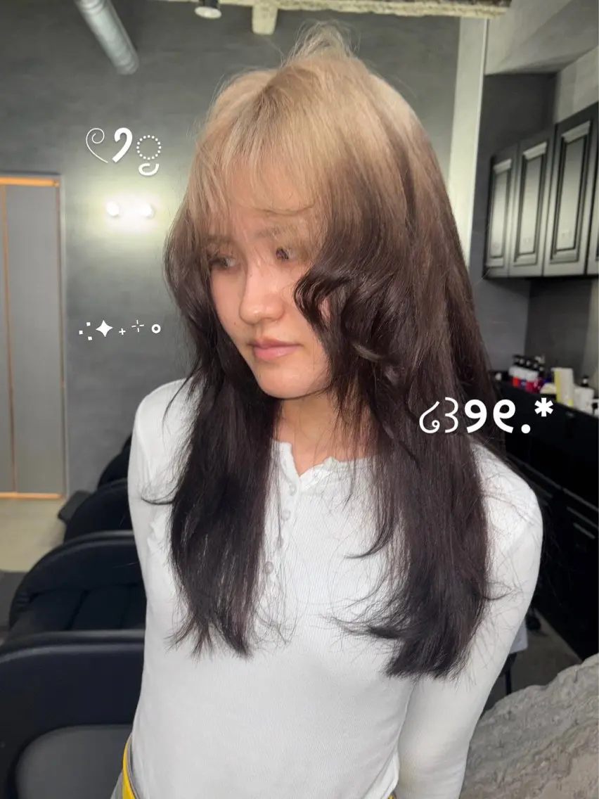 ロング カラー ヘアカラー デザインカラー /rioのヘアスタイル