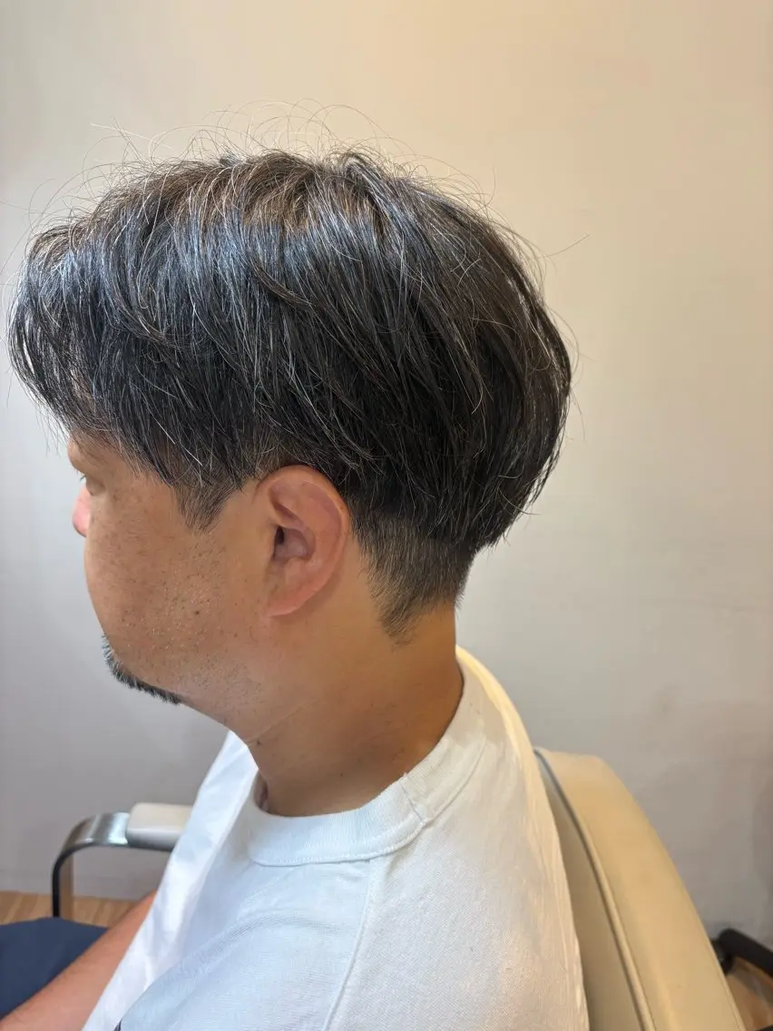 メンズ カット 韓国ヘアー🇰🇷 MIWAのヘアスタイル