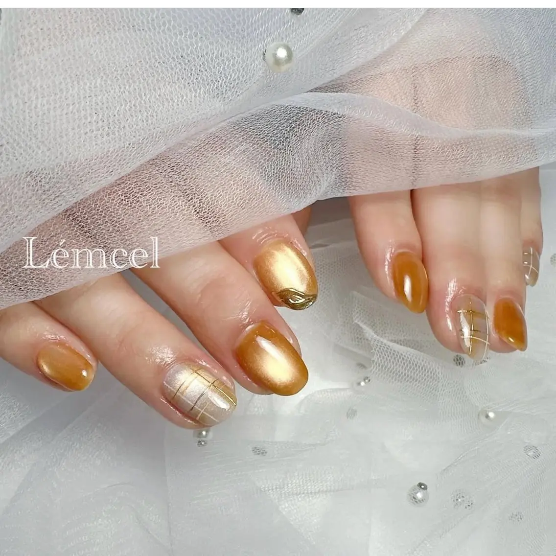 ネイル ハンドネイル Lémcel ﾘｼｪﾙのネイルデザイン