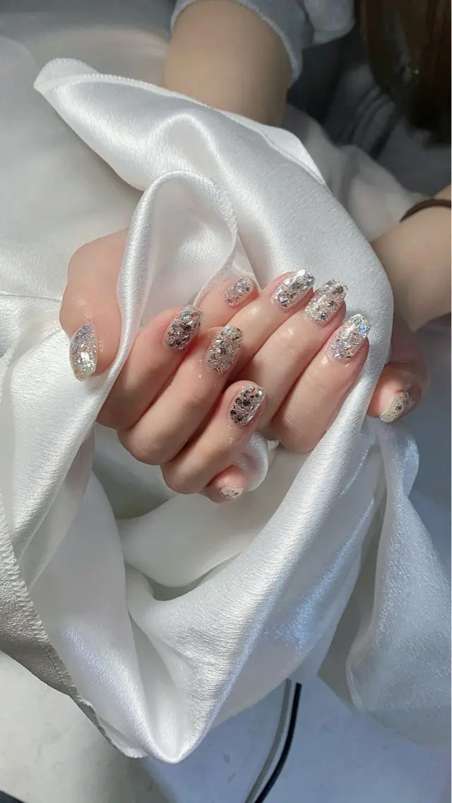 ネイル ラメ(グリッター) Sunset Nail 柏のネイルデザイン