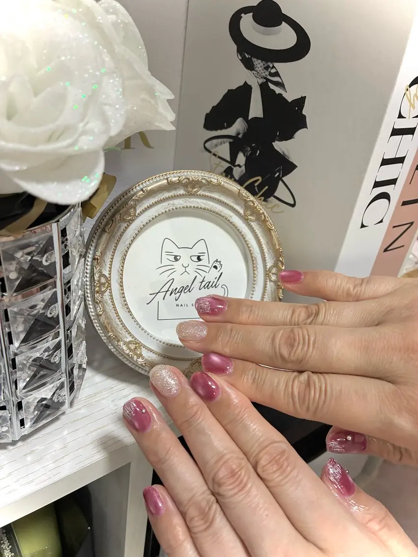 ネイル ハンドネイル Angel tailのネイルデザイン