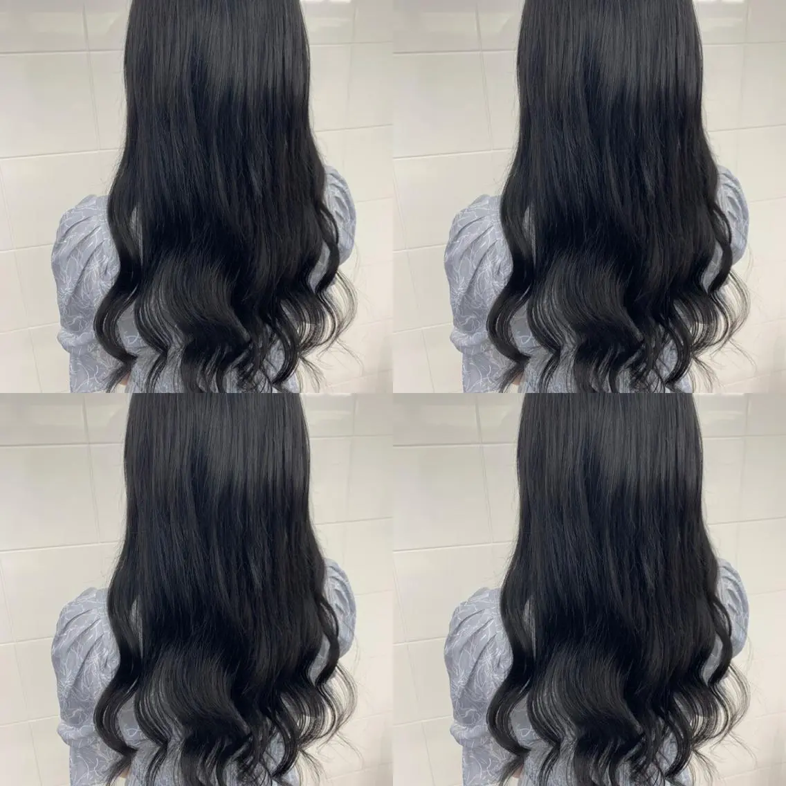 ロング ヘアカラー エクステ プルエクステ 🖤MIYUのヘアスタイル