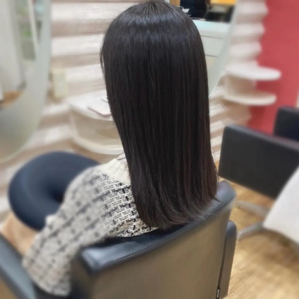 ロング カラー 髪質改善 カット トリートメント KON｜ごまかさない 艶。酸熱×精密カットのヘアスタイル