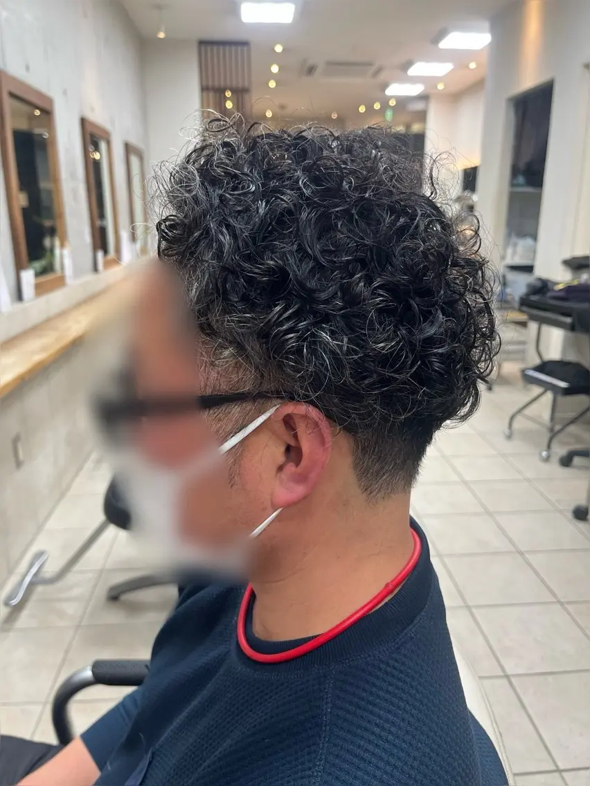 ショート パーマ たなか なおのヘアスタイル