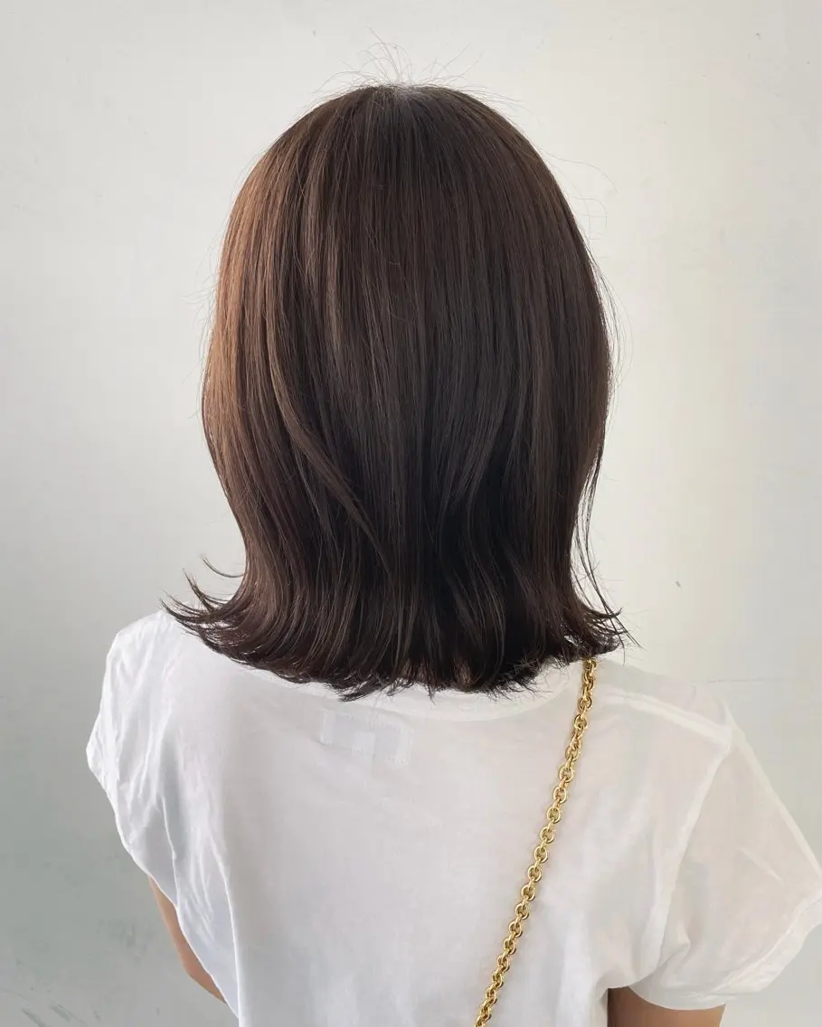 ミディアム カラー Large 都筑雅人のヘアスタイル