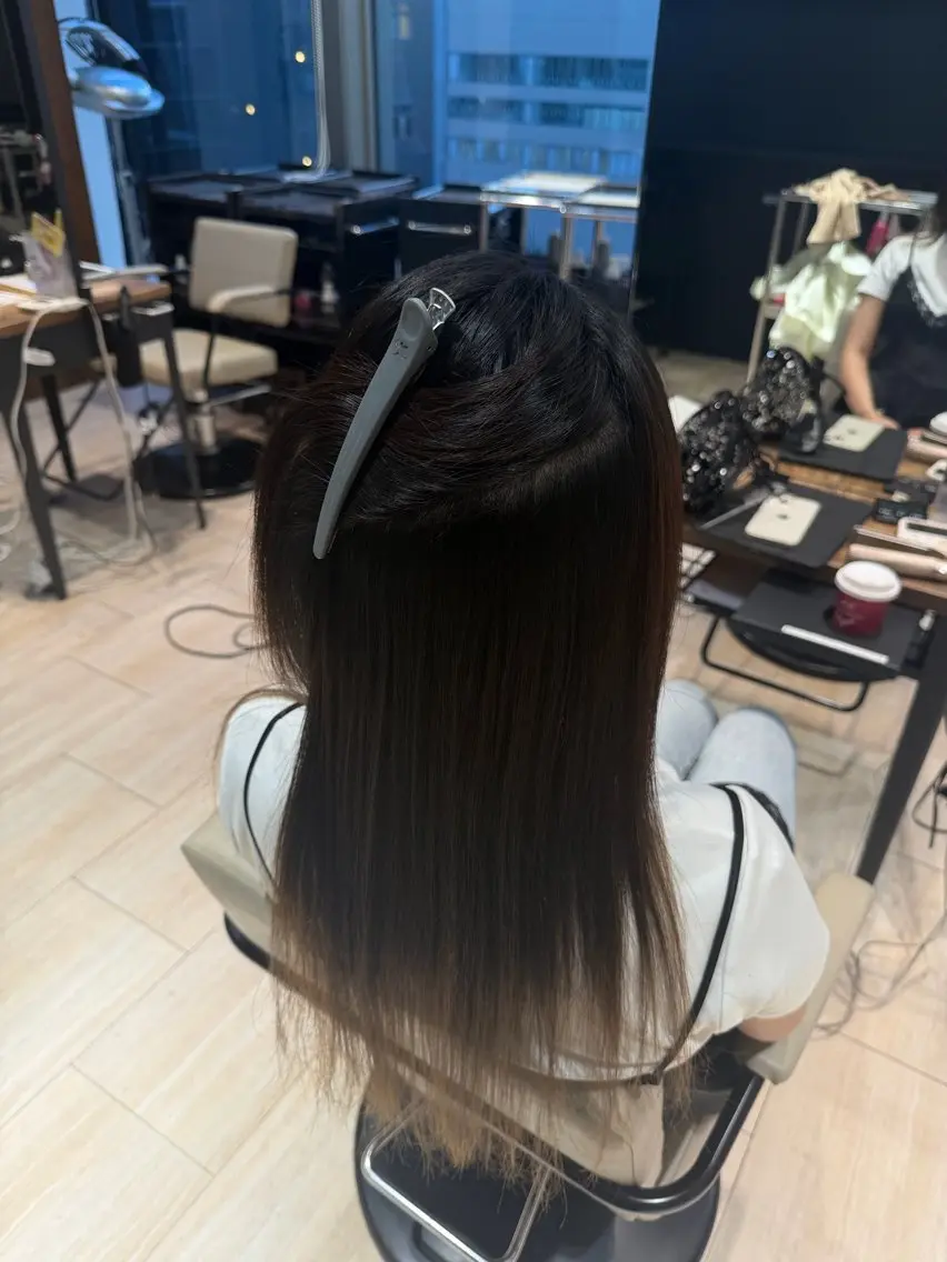縮毛矯正 yuka ♩のヘアスタイル