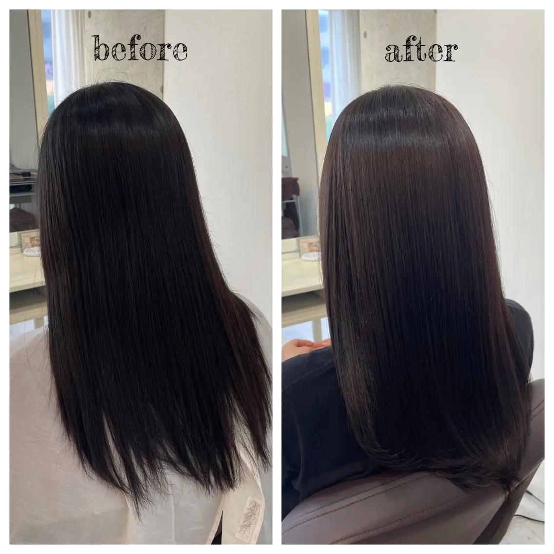 ロング カラー レイヤーカット カット ヘアカラー トリートメント PutiLuca 浅川のヘアスタイル