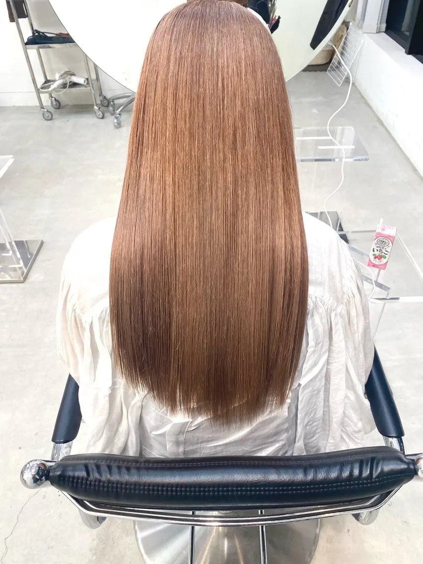 カラー ベージュカラー 漆崎 相美のヘアスタイル