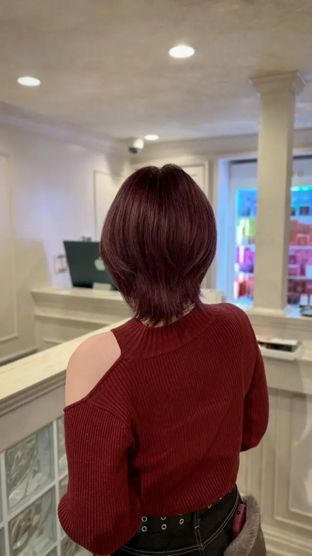 ショート カラー ブリーチ カット ヘアカラー トリートメント グレージュ|くすみ× 透明感|kazutoのヘアスタイル