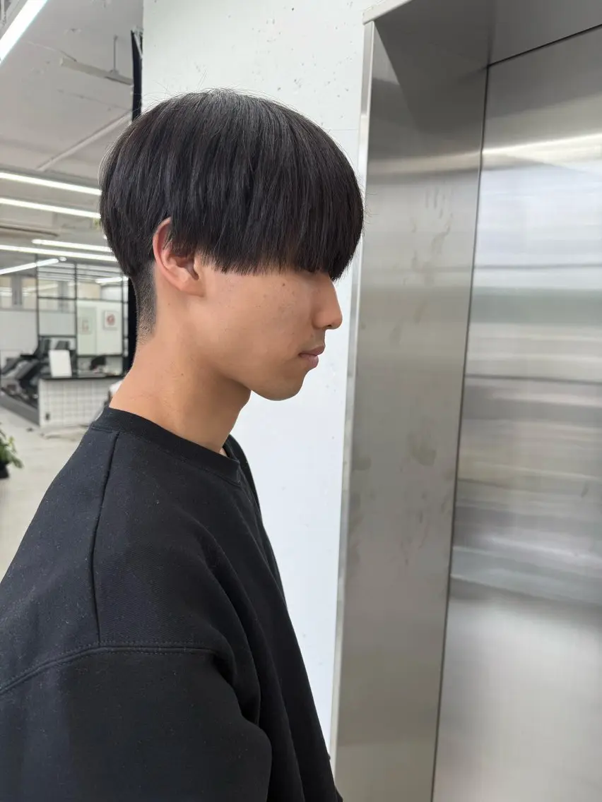 メンズ マッシュ メンズ特化美容師/栄 /本間さつきのヘアスタイル