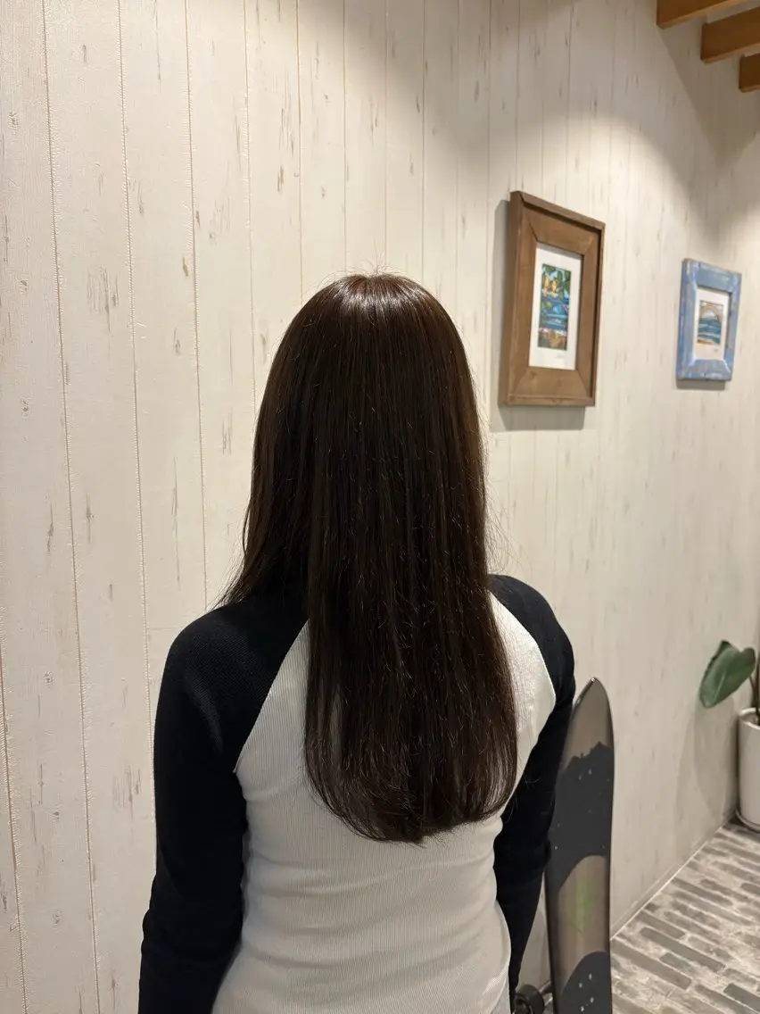 [1番人気サラサラ💫]髪質改善カラーの写真