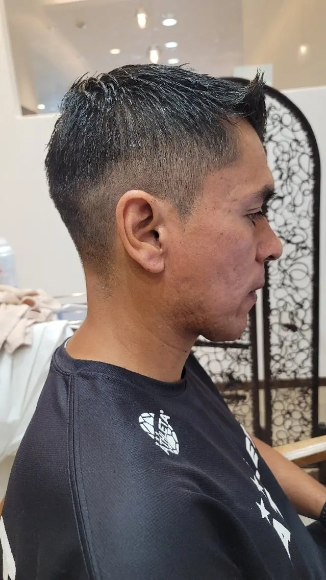 ショート 外国人風カラー Men's救世主 店長施術のヘアスタイル