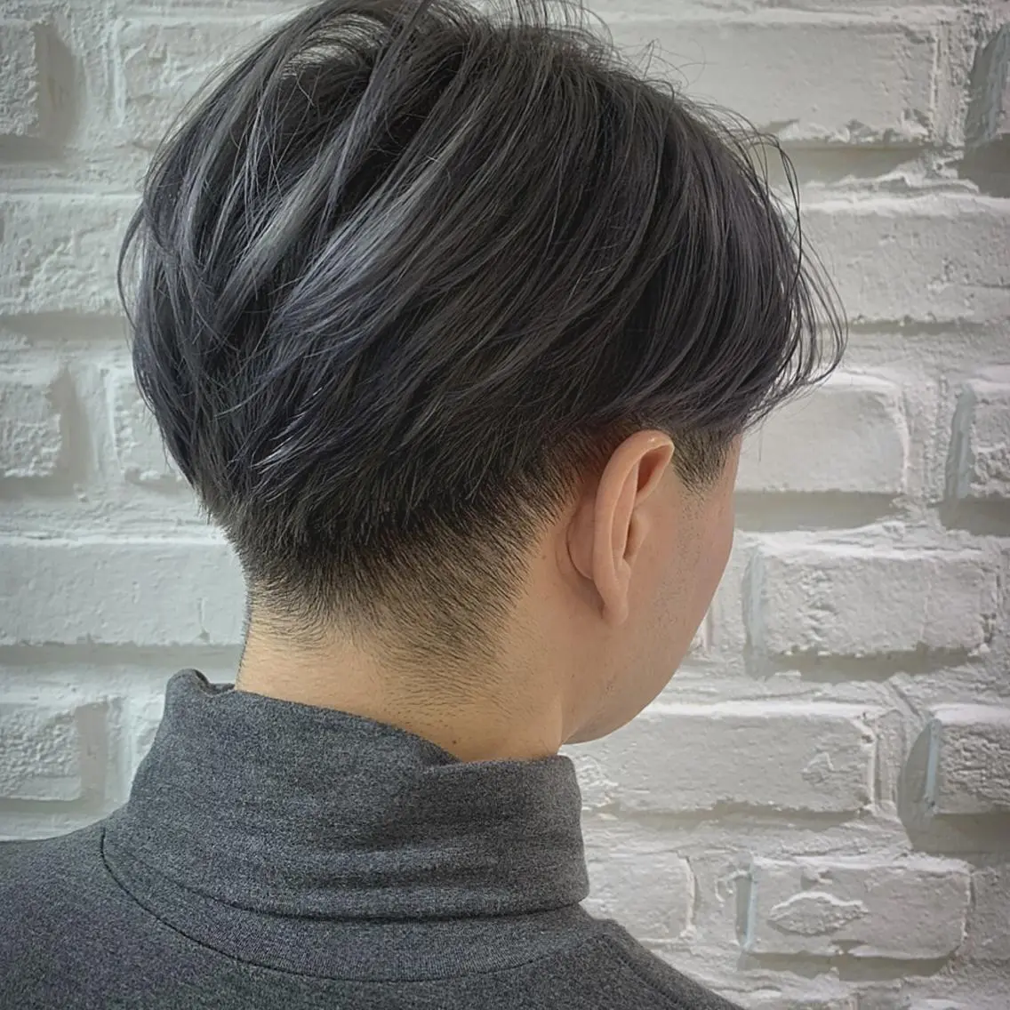 ショート カラー メンズ メンズブリーチ アッシュ アッシュグレー アッシュグレージュ ブリーチ カット ヘアカラー トリートメント 【髪質改善】 kasumi🌷🌷のヘアスタイル