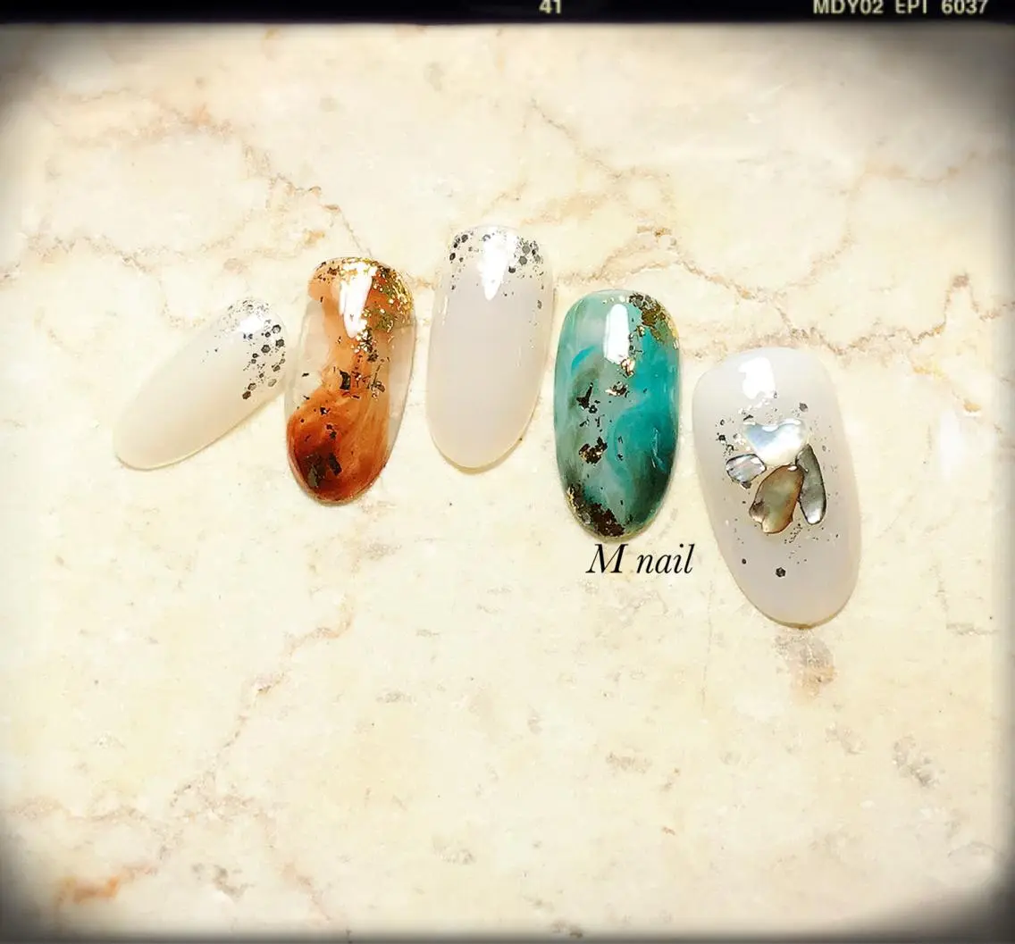 ネイル M nail 市原市ちはら台のネイルデザイン