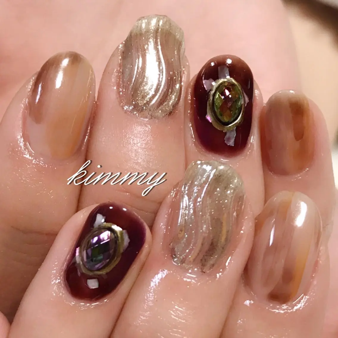 ネイル ハンドネイル kimmy nailsのネイルデザイン