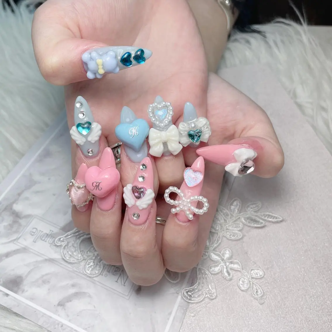 ネイル princess スカルプ専門店のネイルデザイン