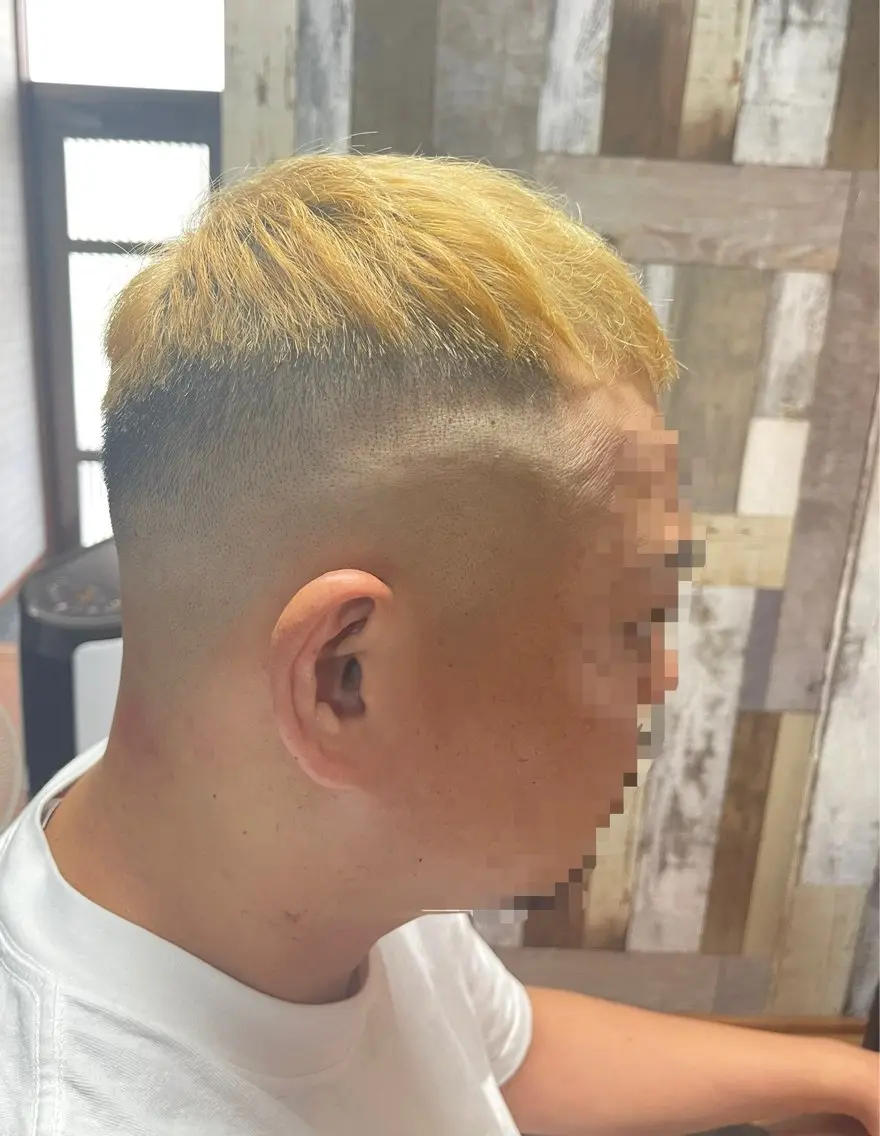 メンズ フェードカット カット ヘッドスパ メンズ特化型/永井 友貴のヘアスタイル