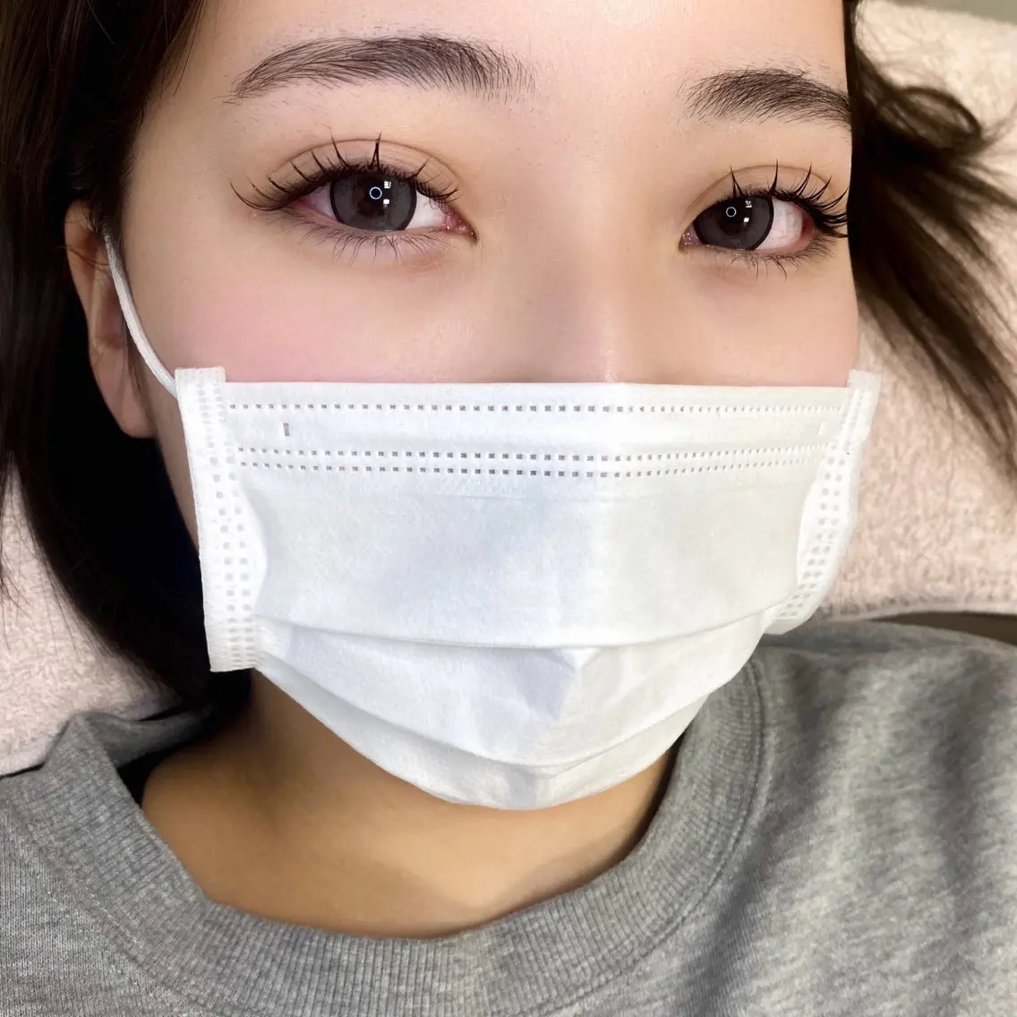 マツエク・マツパ 束感まつ毛 フラットラッシュ 韓国風マツエク パリジェンヌラッシュリフト まつげパーマ eyelash iona♡ Ruiのマツエク・マツパデザイン