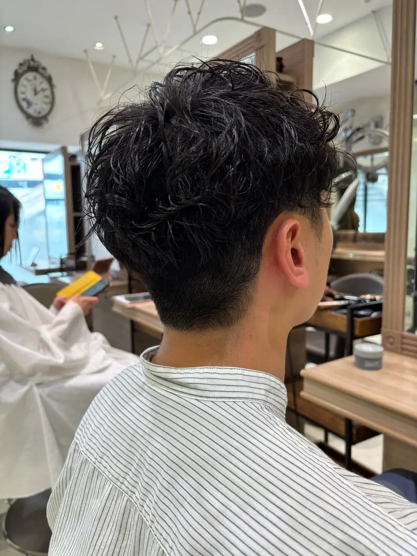 パーマ メンズ カット パーマ メンズカット ✂️あいのヘアスタイル