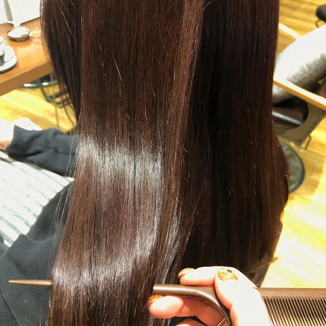 【NEW✨】❤️似合わせカット&うる艶カラー&髪質改善トリートメント】❤️の写真