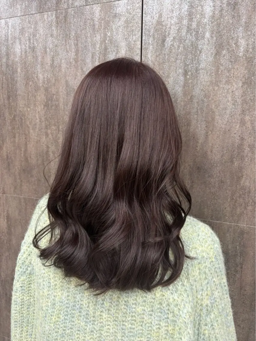 セミロング ANNA ㅤㅤㅤㅤㅤのヘアスタイル