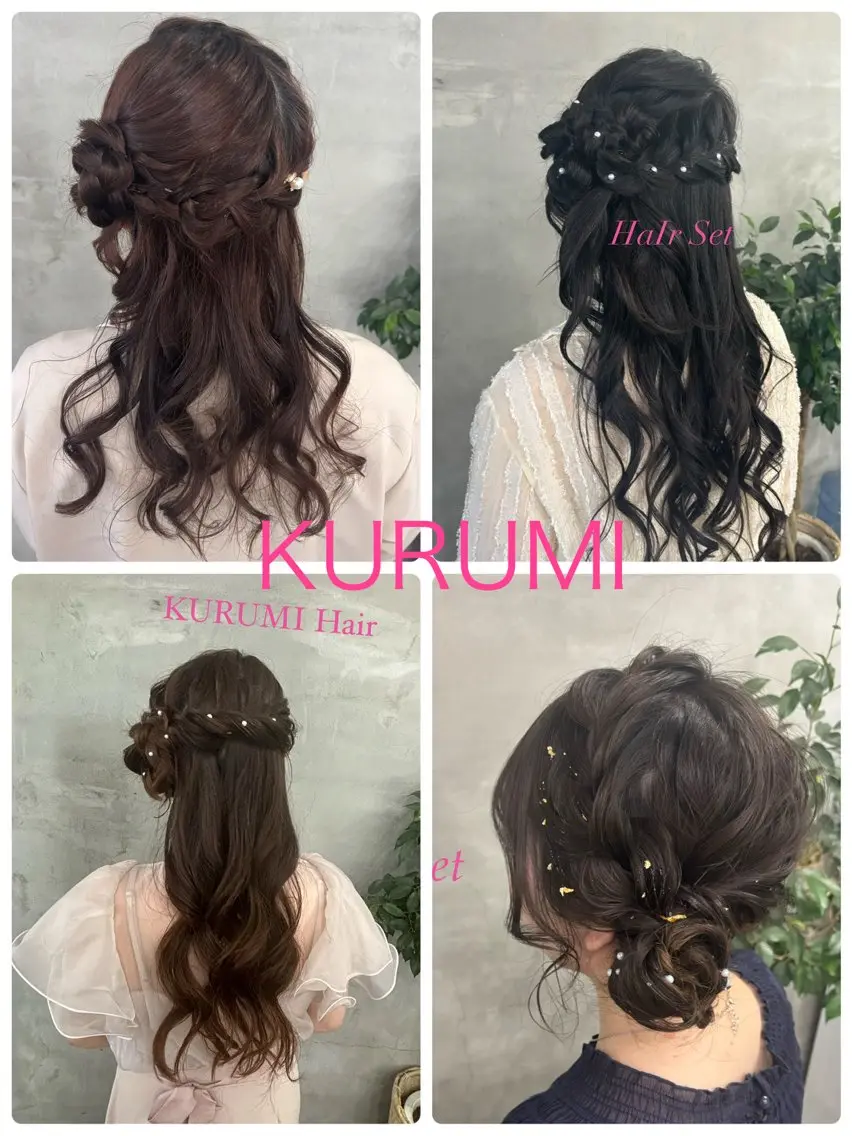 ヘアアレンジ ✨透明感艶カラー ✨💍Yuri💍のヘアスタイル